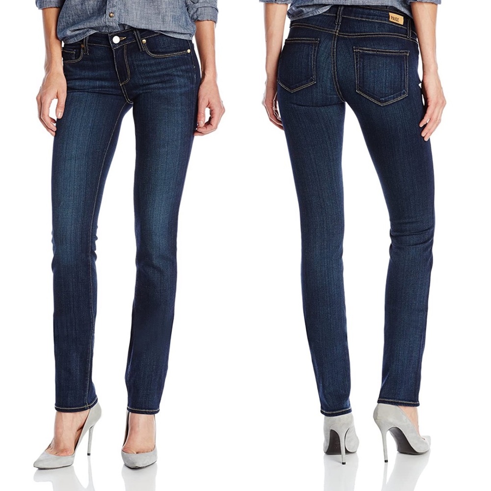 PAIGE Skyline Straight jeans by Anthropologie